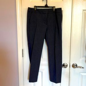 Ann Taylor Navy with white polka dot capri pants. Size 6.